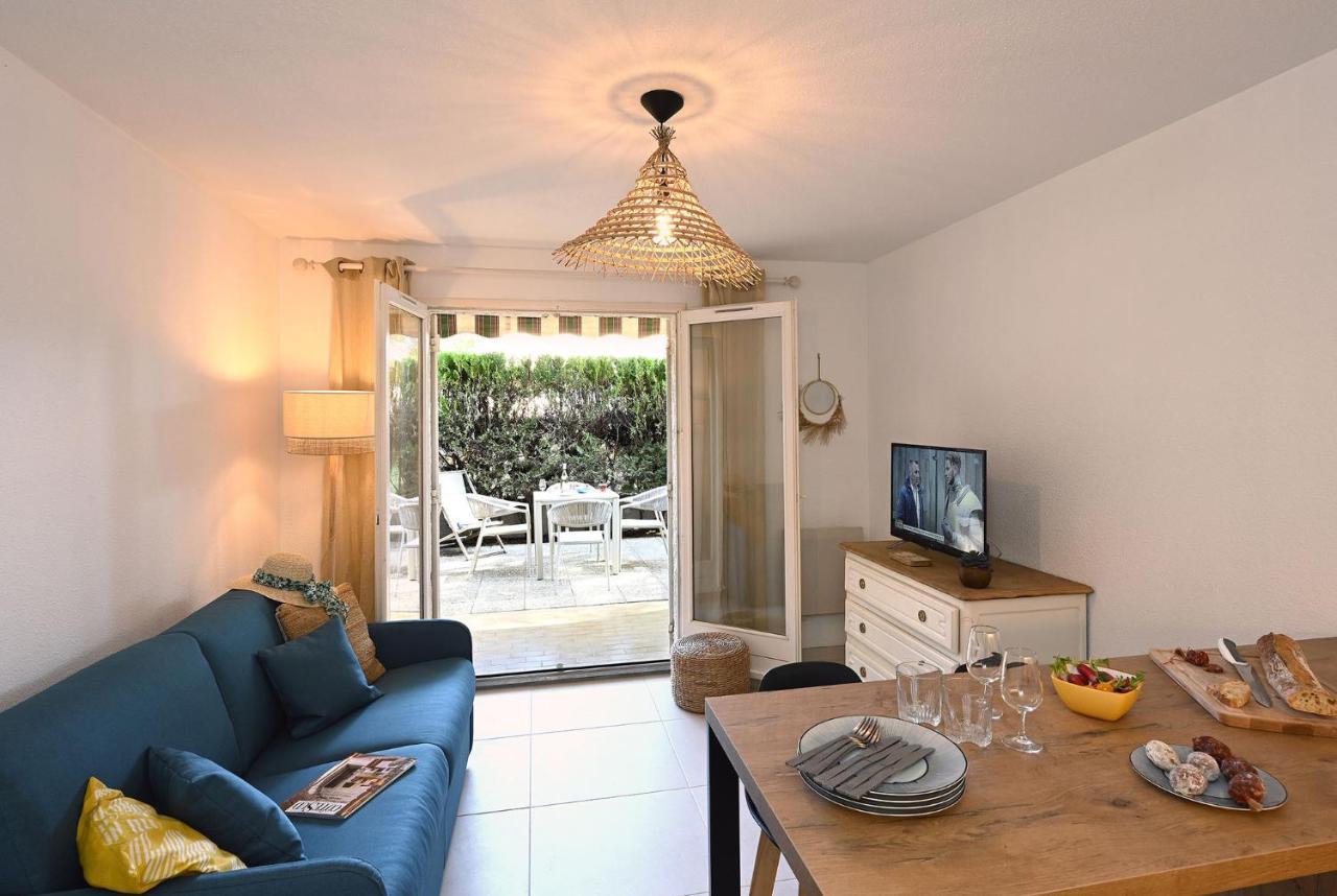 Charmant Studio 2A4 Pers Avec Jardin Et Place De Parking Situe A 5 Min A Pied De La Mer Bandol Zewnętrze zdjęcie